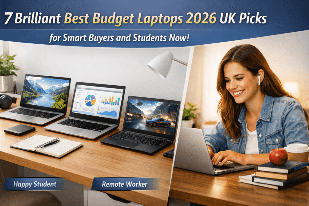 Best Budget Laptops 2026 UK Featured Image IbzITech